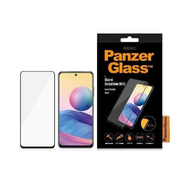 PanzerGlass E2E Regular Xiaomi Redmi Note 10 5G Case Friendly czarny/black