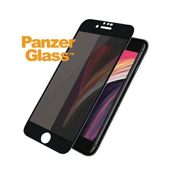 PanzerGlass E2E Super+ iPhone 6/6s/7/8 /SE 2020 / SE 2022 Case Friendly Privacy czarny/black