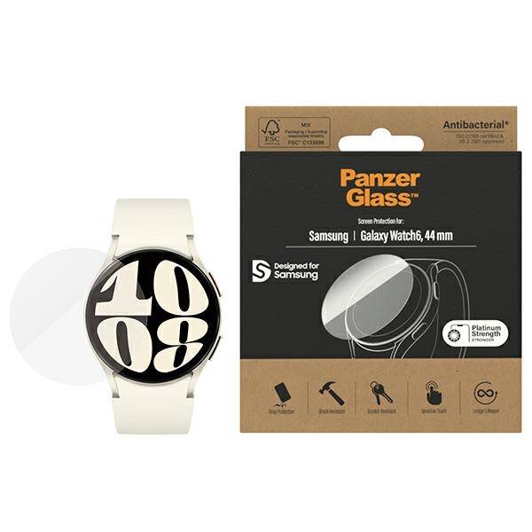 PanzerGlass Galaxy Watch6 44mm Screen Protection Antibacterial 3682