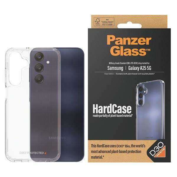 PanzerGlass HardCase Sam A25 5G D3O 3xMilitary grade transparent 0466