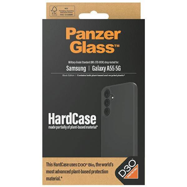 PanzerGlass HardCase Sam A55 5G A556 D3O 3xMilitary grade czarny/black 0473