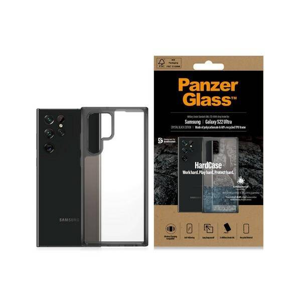 PanzerGlass HardCase Samsung S22 Ultra G908 Antibacterial Military grade clear