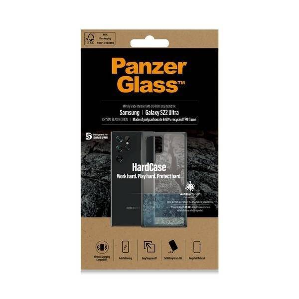 PanzerGlass HardCase Samsung S22 Ultra G908 Antibacterial Military grade clear