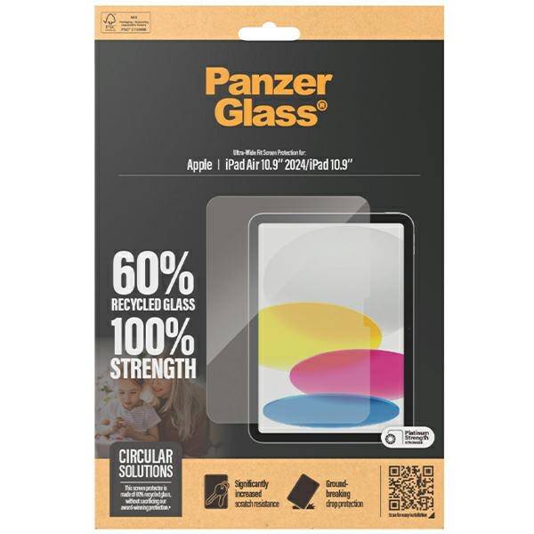 PanzerGlass Ultra-Wide Fit Apple iPad Air 11" 2024 | iPad 10.9" Screen Protection 2833