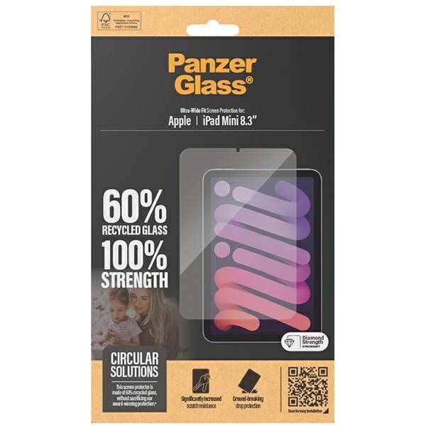 PanzerGlass Ultra-Wide Fit Apple iPad Mini 2024 8,3" Screen Protection 2842