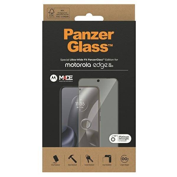 PanzerGlass Ultra-Wide Fit Motorola moto Edge 30 Neo 6569