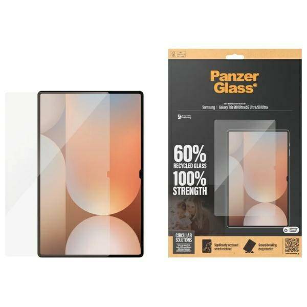 PanzerGlass Ultra-Wide Fit Sam Tab S8     Ultra/S9 Ultra/S10 Ultra Screen Protection 7380