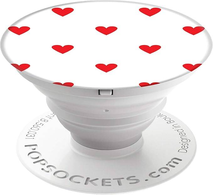 PopSockets: Foldable holder and stand for phones and tablets - heart