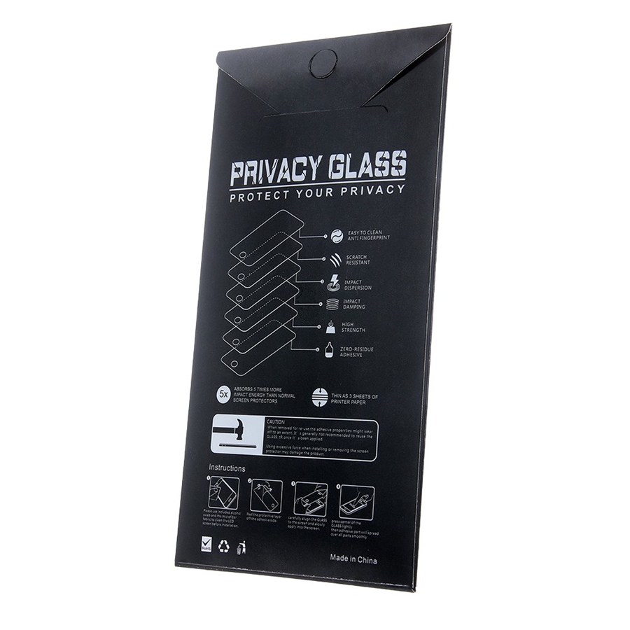 Privacy tempered glass for iPhone 14 pro max 6.7 "