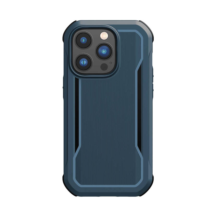RAPTIC X-DORIA FORT CASE IPHONE 14 PRO WITH MAGSAFE ARMORED BLUE COVER