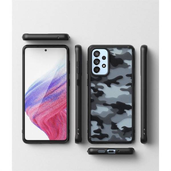 RINGKE FUSION GALAXY A53 5G MATTE CAMO BLACK