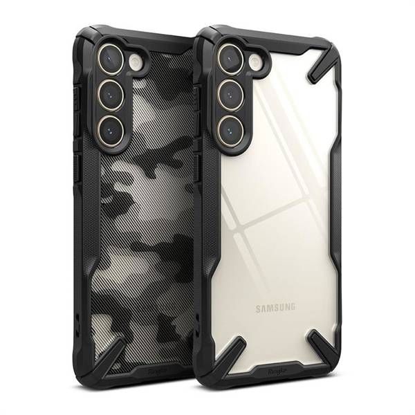 RINGKE FUSION X GALAXY S23+ PLUS CAMO BLACK