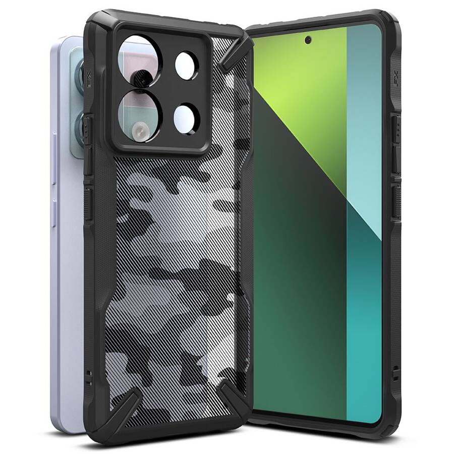 RINGKE FUSION X XIAOMI REDMI NOTE 13 PRO 5G / POCO X6 5G CAMO BLACK