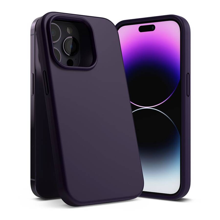 RINGKE SILICONE IPHONE 14 PRO DEEP PURPLE