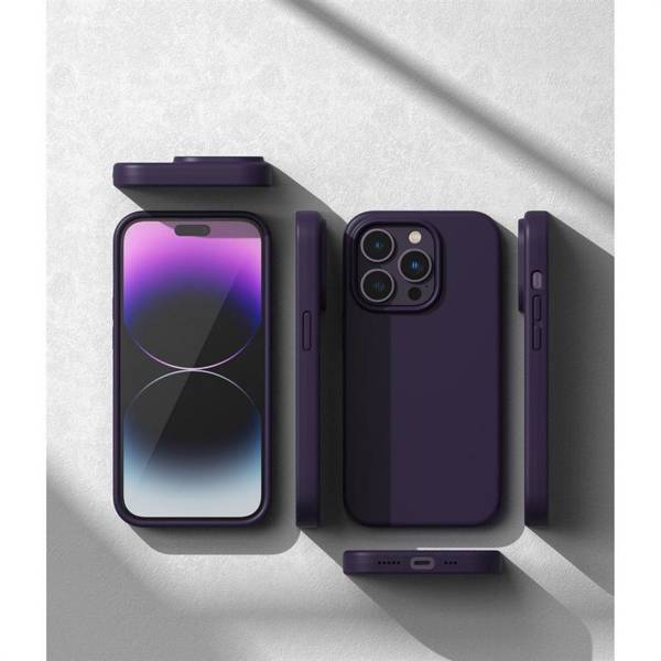 RINGKE SILICONE IPHONE 14 PRO DEEP PURPLE