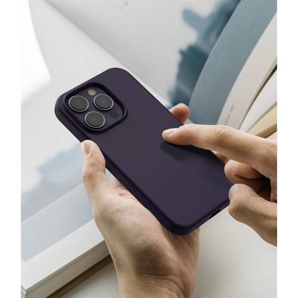 RINGKE SILICONE IPHONE 14 PRO DEEP PURPLE