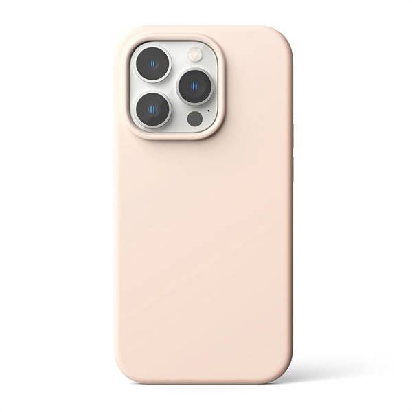 RINGKE SILICONE IPHONE 14 PRO PINK SAND