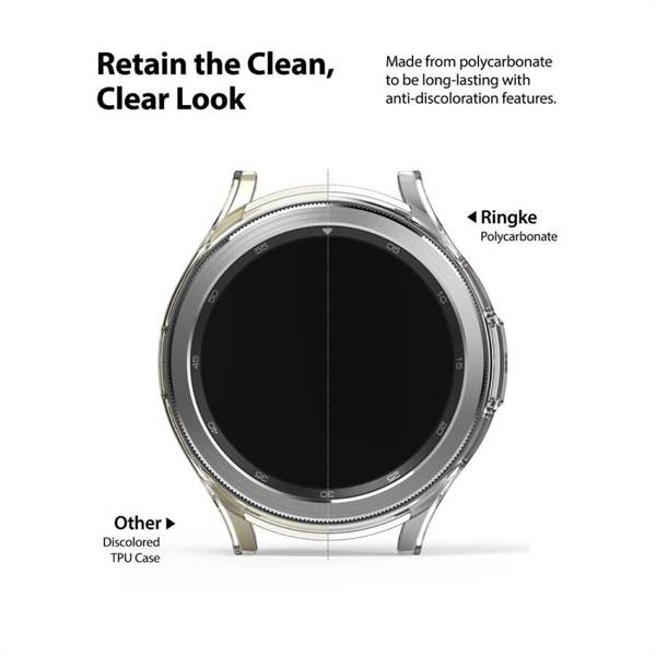 RINGKE SLIM 2-PACK GALAXY WATCH 4 CLASSIC 42 MM CLEAR