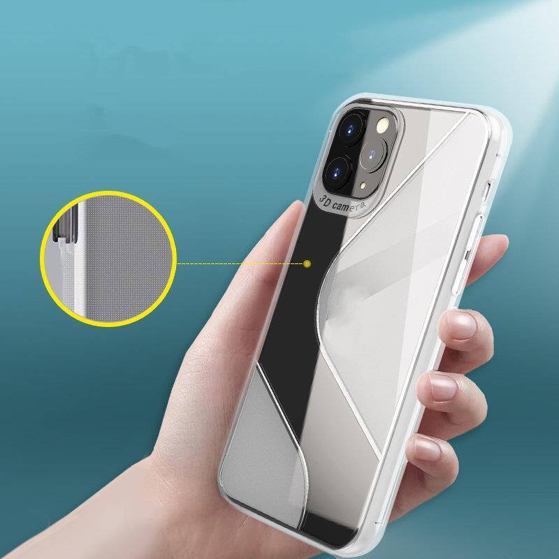 S-CASE FLEXIBLE COVER TPU CASE FOR XIAOMI REDMI 10X 4G / XIAOMI REDMI NOTE 9 TRANSPARENT