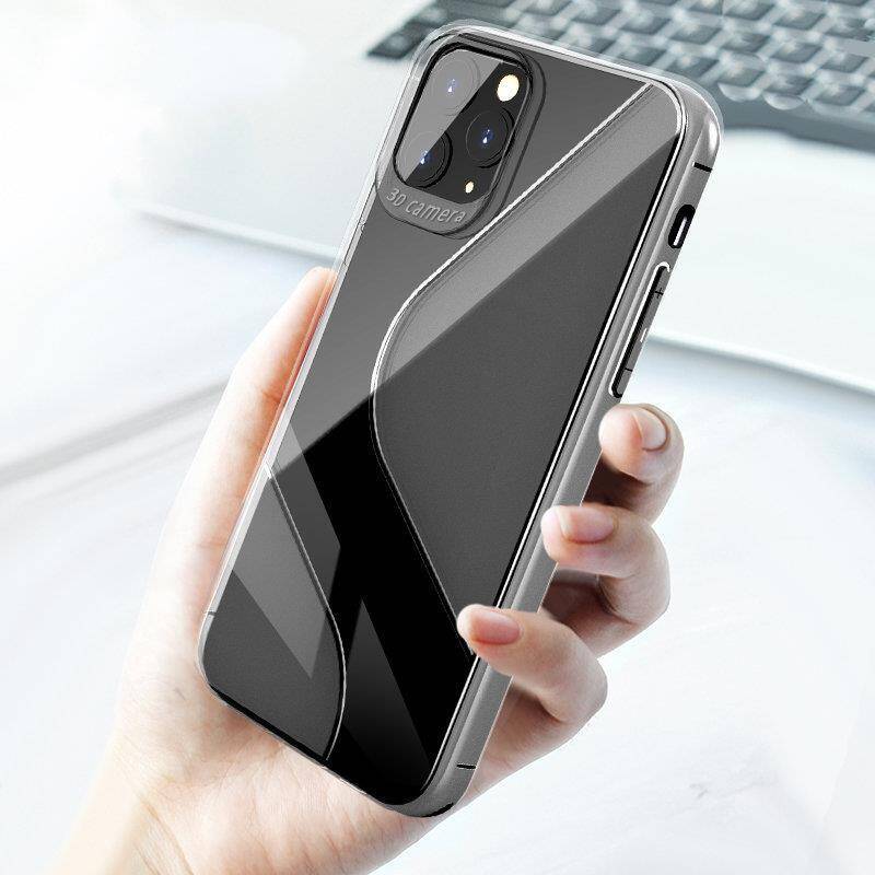 S-CASE FLEXIBLE COVER TPU CASE FOR XIAOMI REDMI 10X 4G / XIAOMI REDMI NOTE 9 TRANSPARENT