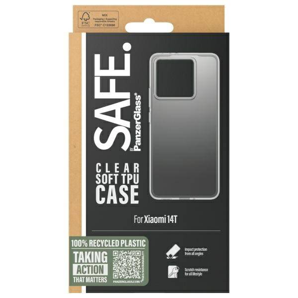 SAFE by PanzerGlass Xiaomi 14T Hardcase   przeźroczysty/clear SARTPUCG58564