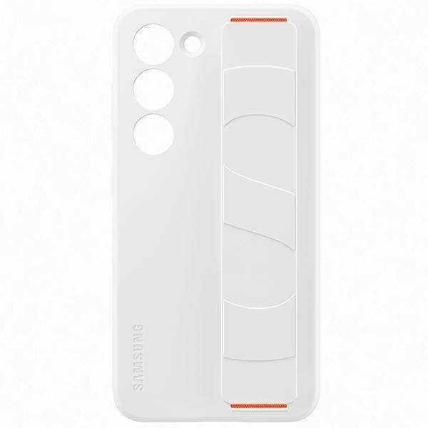 SAMSUNG ETUI SILICONE GRIP CASE FOR GALAXY S23 WHITE BOX