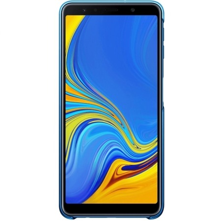 SAMSUNG GRADATION COVER EF-AA750CLEGWW GALAXY A7 2018 BLUE