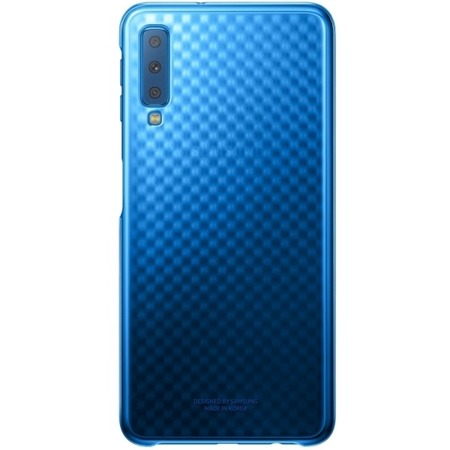 SAMSUNG GRADATION COVER EF-AA750CLEGWW GALAXY A7 2018 BLUE