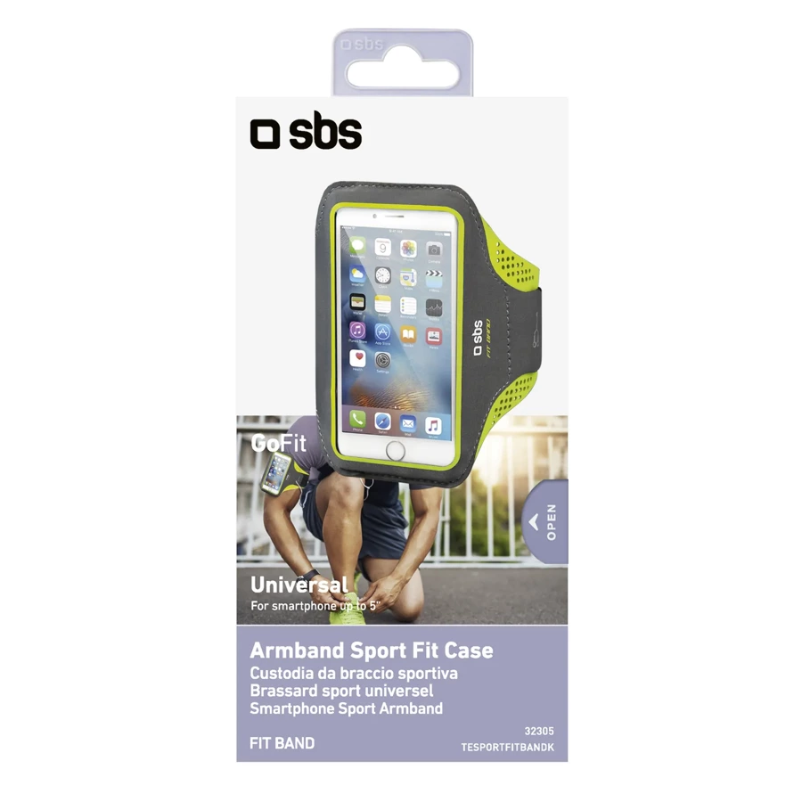 SBS - Armband Case on Shoulder XL, black