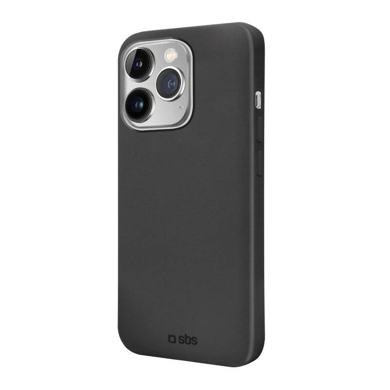 SBS Black Instinct Cover Rigid, velvet touch, for iPhone 14 Pro