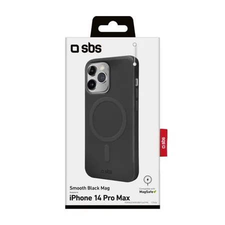 SBS - Case Smooth Mag with MagSafe for iPhone 14 Pro Max, black