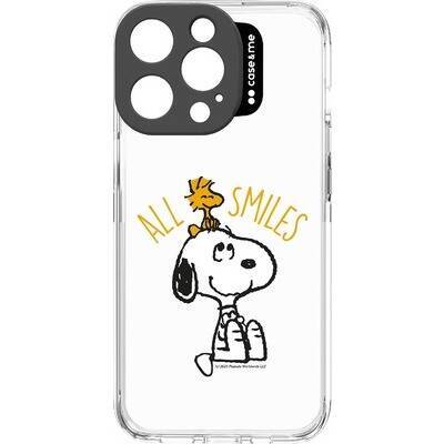 SBS Cover Peanuts per iPhone 14 Pro Max con Snoopy All Smiles Classic