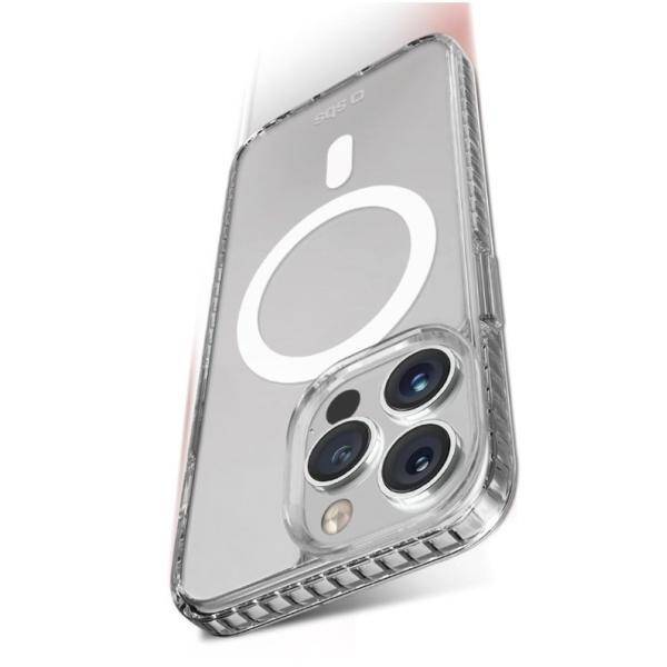 SBS Extreme 2 Mag Cover for iPhone 15 Pro, transparent