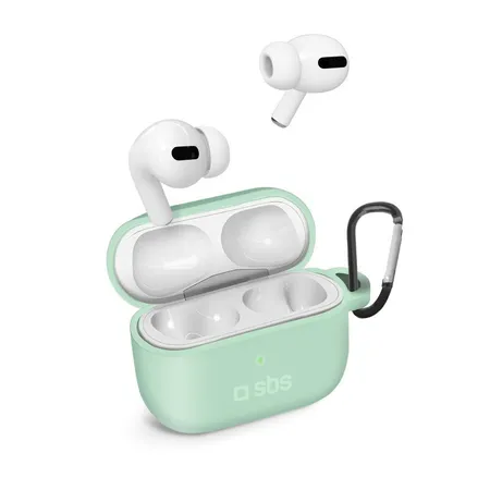 SBS - Silicon Case for Apple AirPods Pro, light green