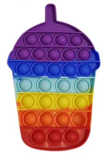 SENSORY TOY MAGIC POP GAME PUZZLE PUSH BUBBLE RAINBOW SHAKE