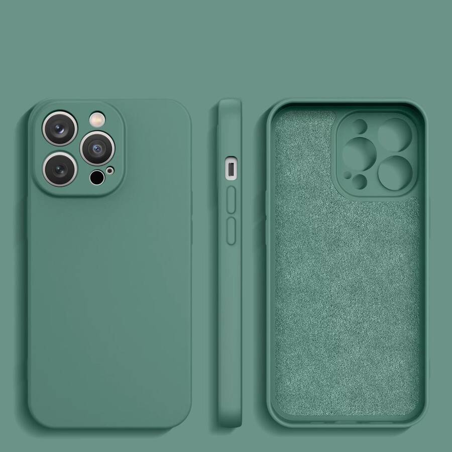 SILICONE CASE FOR SAMSUNG GALAXY A34 5G SILICONE COVER GREEN