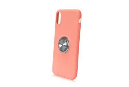 SILICONE RING CASE IPHONE 7 PLUS / 8 PLUS LIGHT PINK