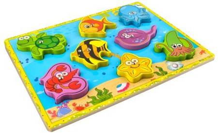 SORTER PUZZLE MAGNETIC GAME FISHING