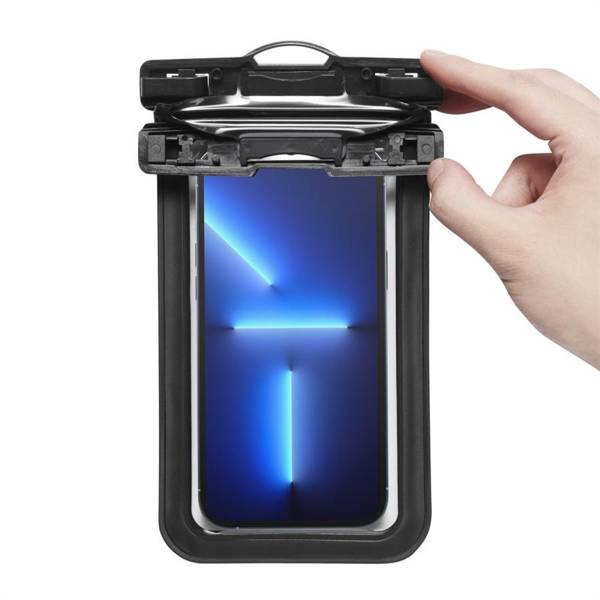 SPIGEN A601 UNIVERSAL WATERPROOF CASE 2-PACK BLACK