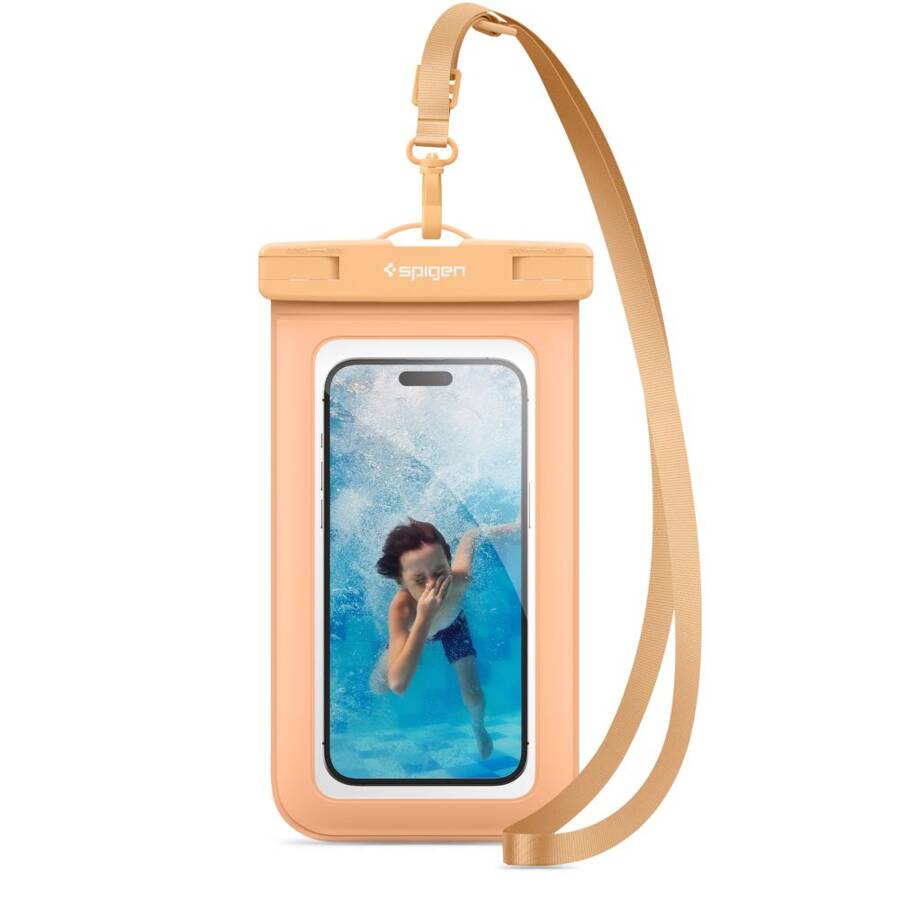 SPIGEN A601 UNIVERSAL WATERPROOF CASE APRICOT