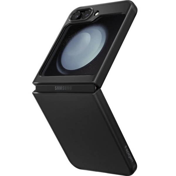 SPIGEN AIR SKIN CASE FOR GALAXY Z FLIP5, BLACK