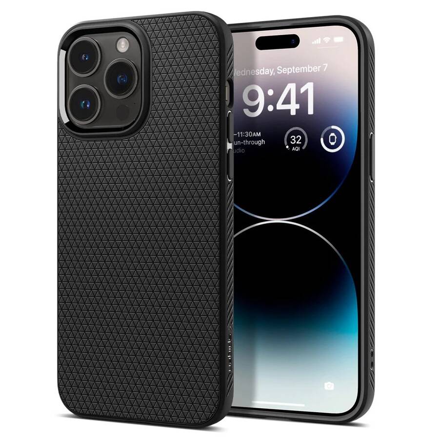 SPIGEN LIQUID AIR IPHONE 14 PRO MAX MATTE BLACK