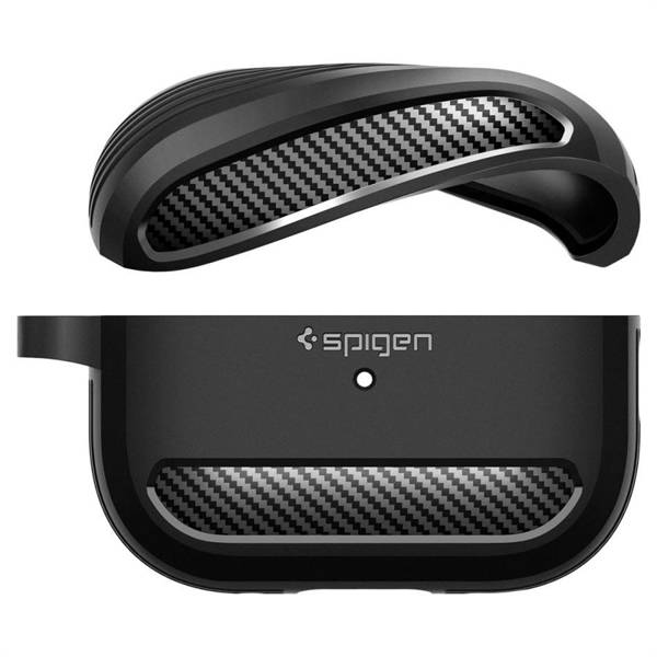 SPIGEN RUGGED ARMOR APPLE AIRPODS PRO 1 / 2 MATTE BLACK