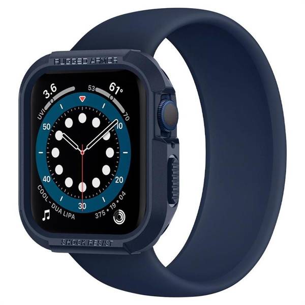 SPIGEN RUGGED ARMOR APPLE WATCH 4 / 5 / 6 / 7 / SE (44 / 45 MM) NAVY BLUE