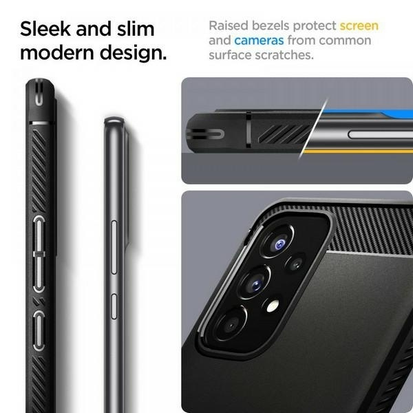 SPIGEN RUGGED ARMOR GALAXY A53 5G MATTE BLACK