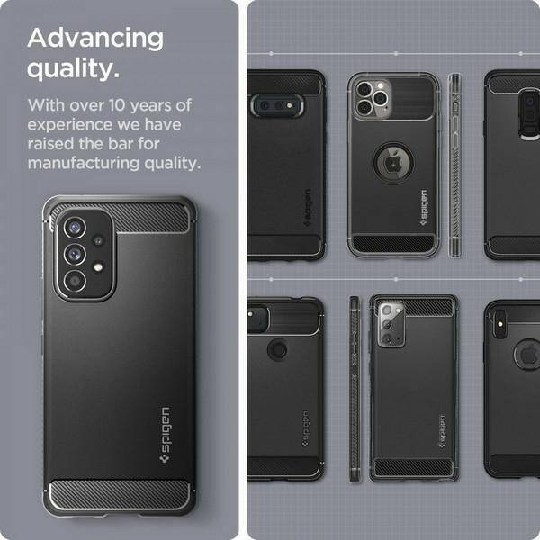 SPIGEN RUGGED ARMOR GALAXY A53 5G MATTE BLACK