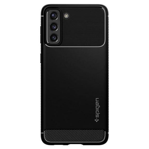 SPIGEN RUGGED ARMOR GALAXY S21 MATTE BLACK