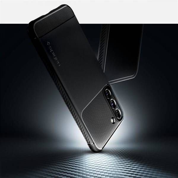 SPIGEN RUGGED ARMOR GALAXY S22 MATTE BLACK