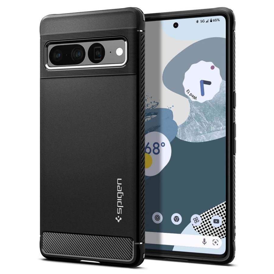 SPIGEN RUGGED ARMOR GOOGLE PIXEL 7 PRO MATTE BLACK