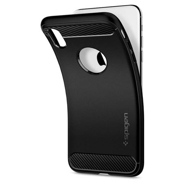 SPIGEN RUGGED ARMOR IPHONE XR MATTE BLACK